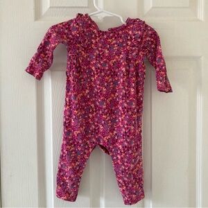 Tea Collection Ruffle Baby Romper, 6-9m